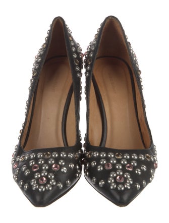 Isabel Marant Leather Patterned Pumps