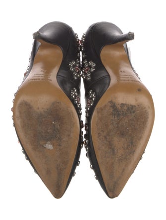 Isabel Marant Leather Patterned Pumps