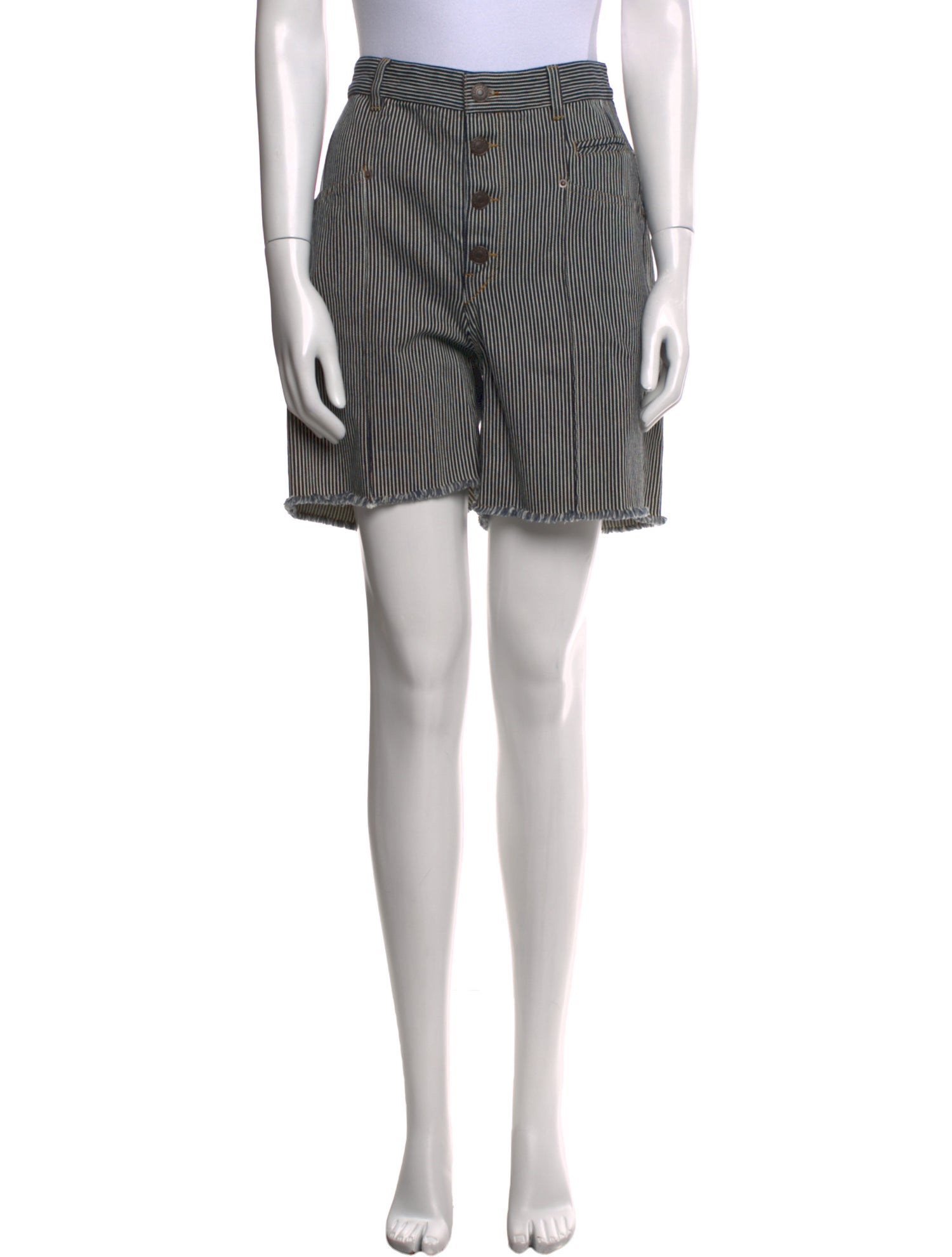 Isabel Marant Striped Knee-Length Shorts w/ Tags