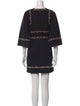 Isabel Marant Scoop Neck Mini Dress
