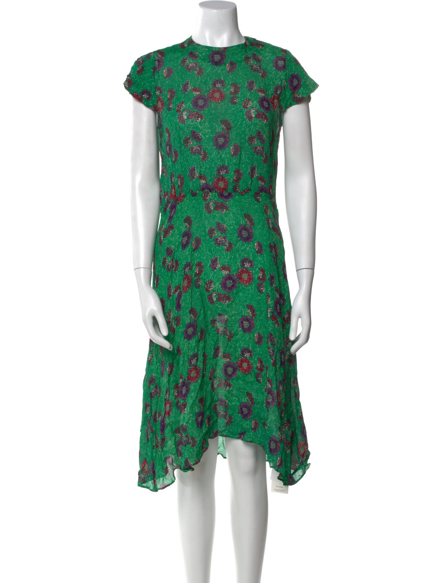 Isabel Marant Floral Print Knee-Length Dress