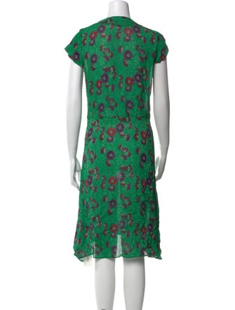 Isabel Marant Floral Print Knee-Length Dress
