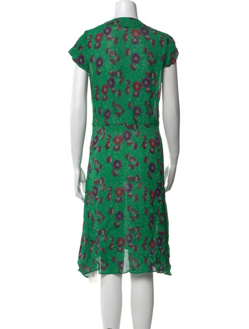 Isabel Marant Floral Print Knee-Length Dress