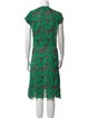 Isabel Marant Floral Print Knee-Length Dress