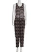 Isabel Marant Silk Printed Jumpsuit