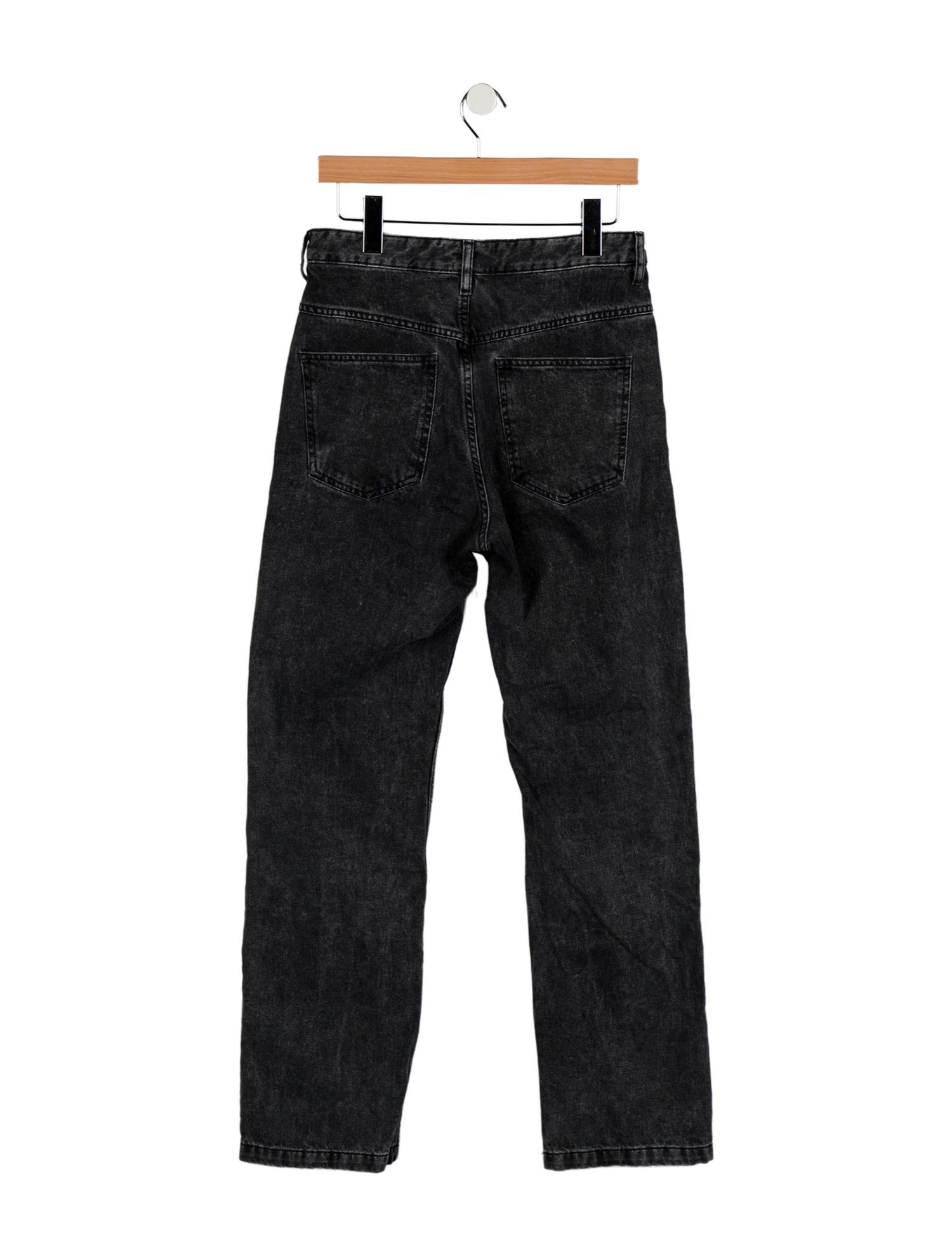 Isabel Marant High-Rise Straight Leg Jeans