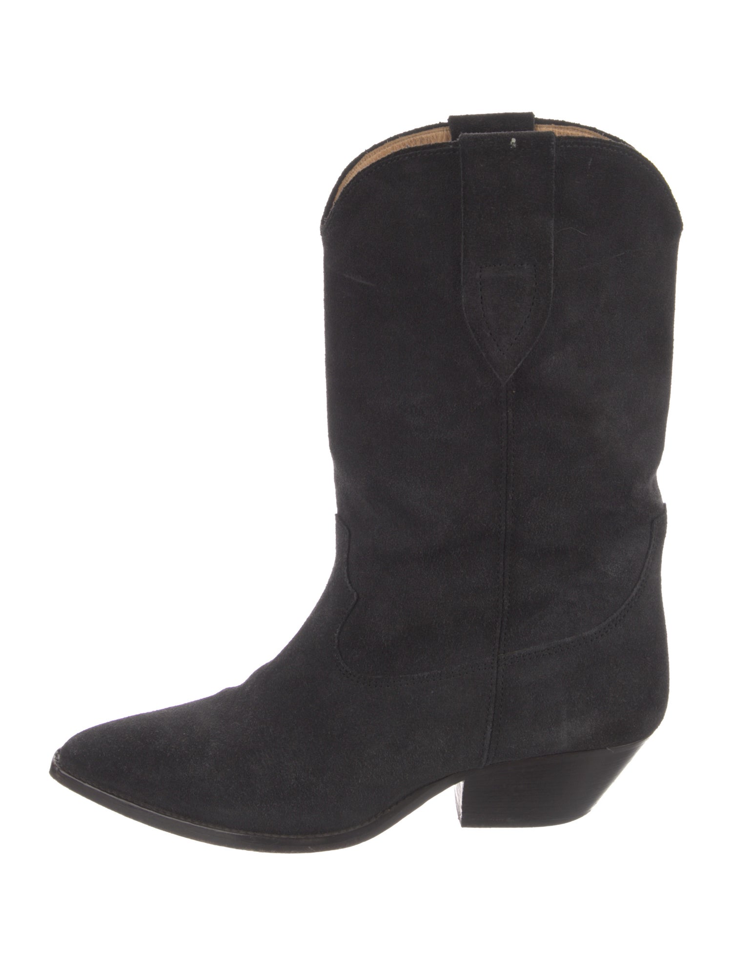 Isabel Marant Suede Western Boots