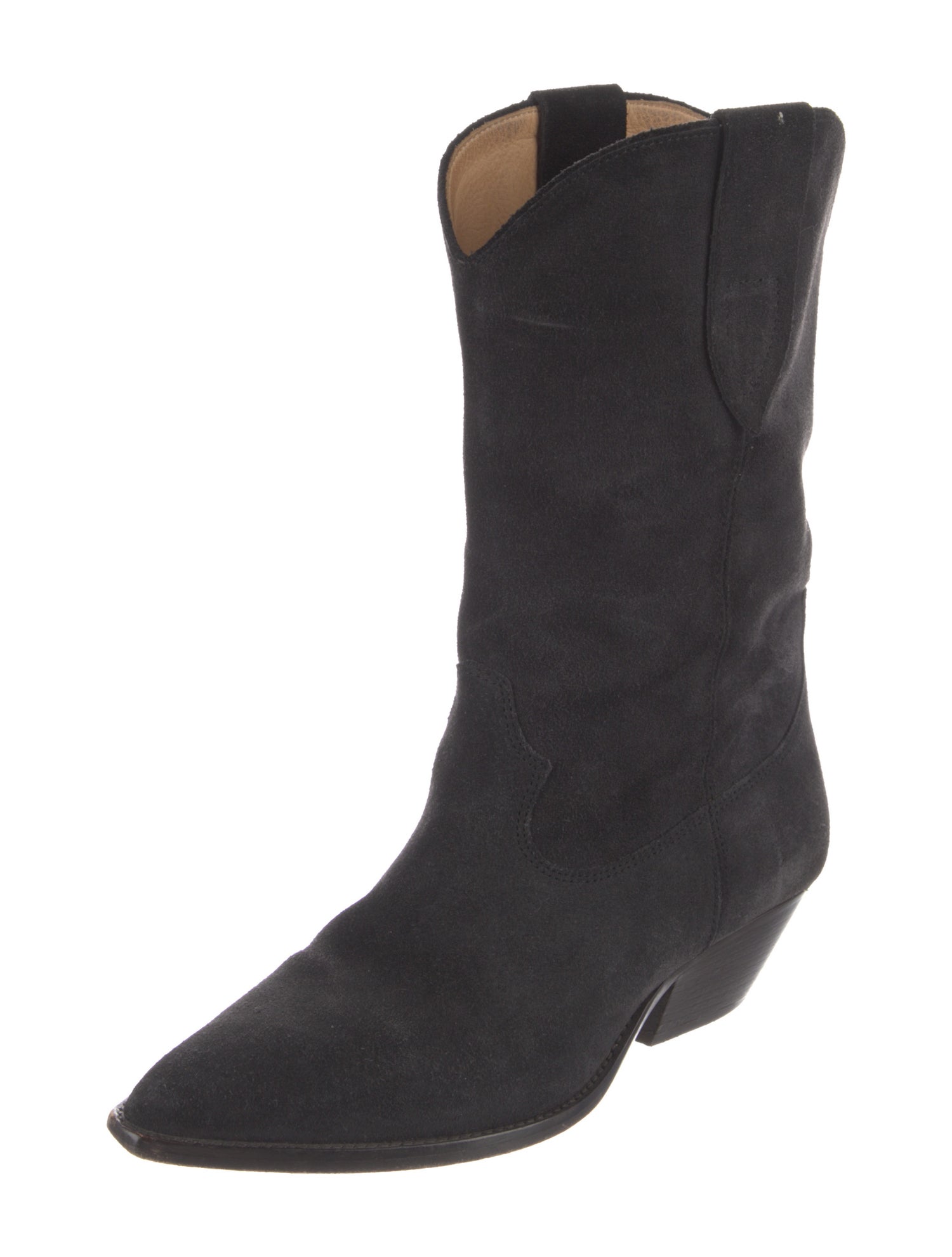 Isabel Marant Suede Western Boots
