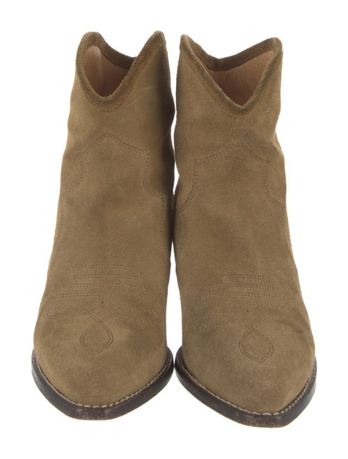 Isabel Marant Suede Western Boots