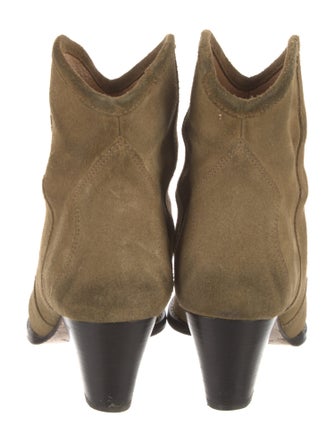 Isabel Marant Suede Western Boots