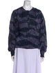 Isabel Marant Printed Crew Neck Blouse