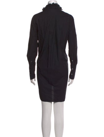 Isabel Marant Mock Neck Knee-Length Dress