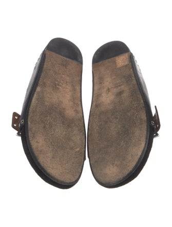 Isabel Marant Leather Studded Accents Slides