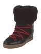 Isabel Marant Leather Lace-Up Boots