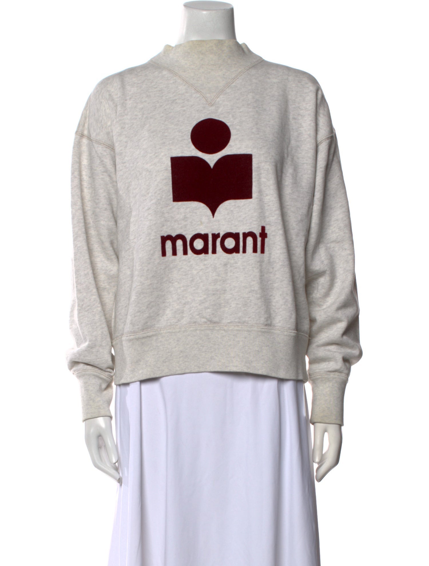 Étoile Isabel Marant Graphic Print Crew Neck Sweater