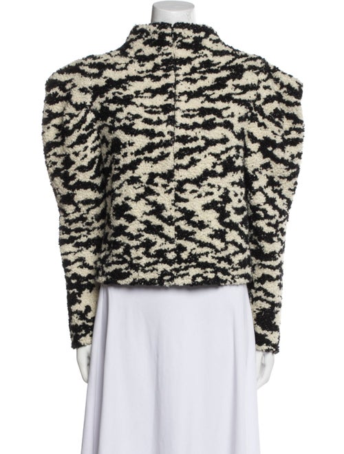 Isabel Marant Wool Animal Print Coat