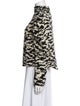 Isabel Marant Wool Animal Print Coat