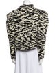 Isabel Marant Wool Animal Print Coat