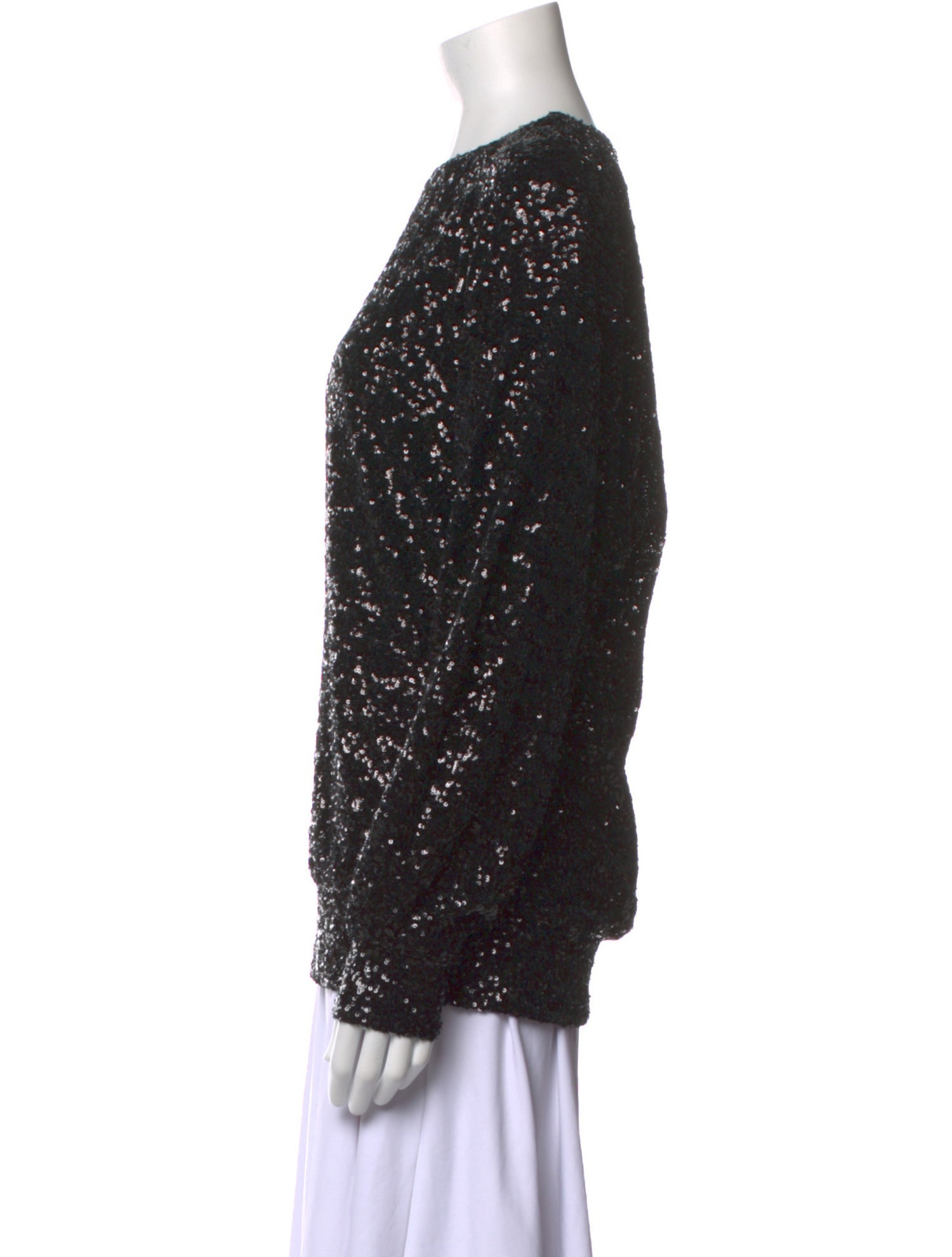 Isabel Marant Lace Pattern Crew Neck Sweatshirt