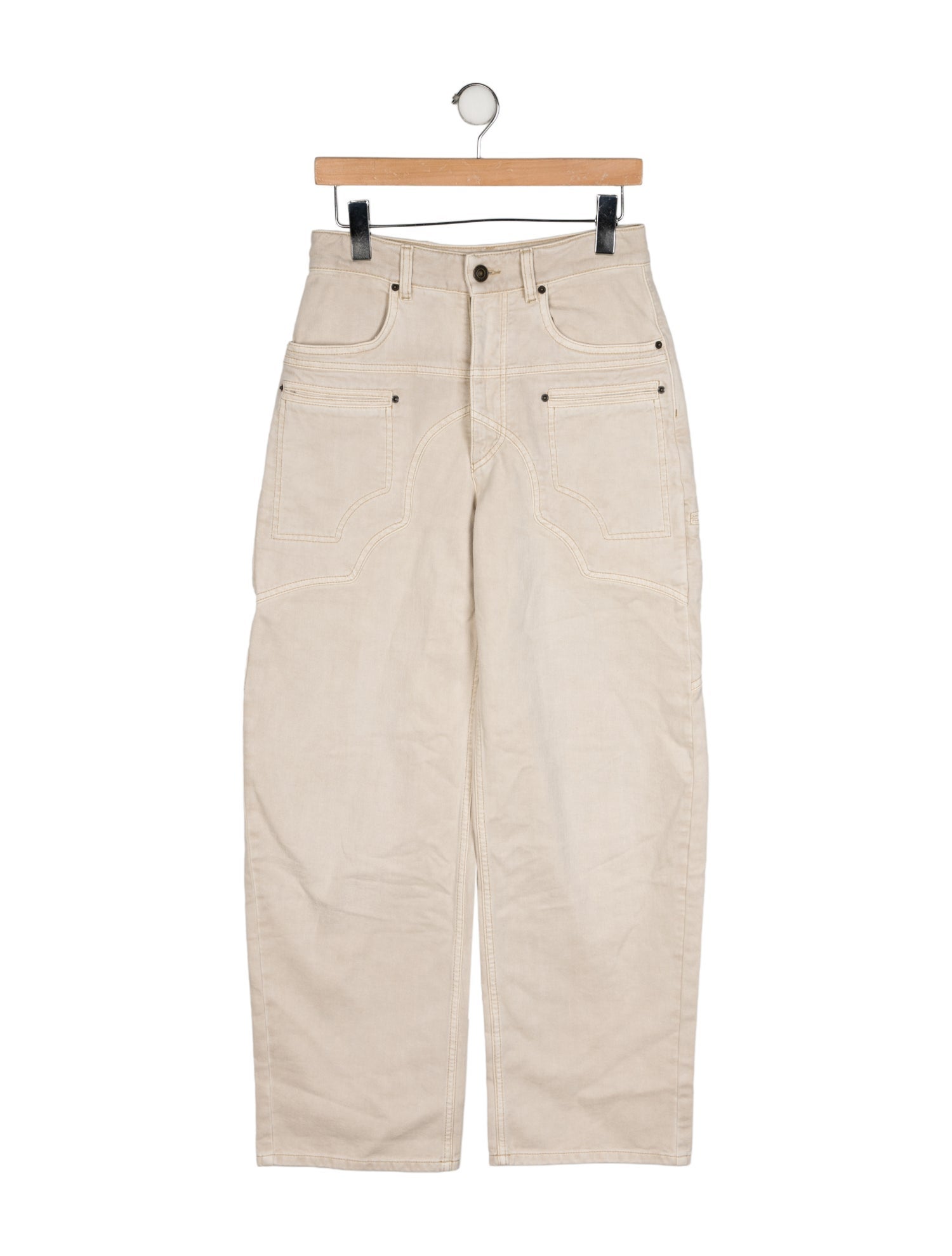 Isabel Marant High-Rise Wide Leg Jeans