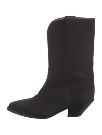 Isabel Marant Suede Western Boots