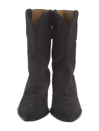 Isabel Marant Suede Western Boots