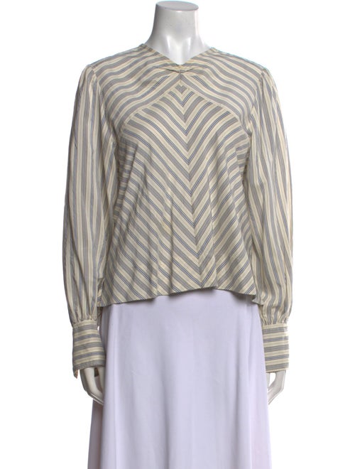 Isabel Marant Silk Striped Blouse