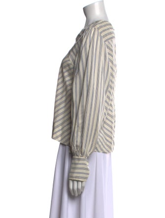 Isabel Marant Silk Striped Blouse