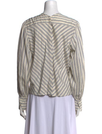 Isabel Marant Silk Striped Blouse