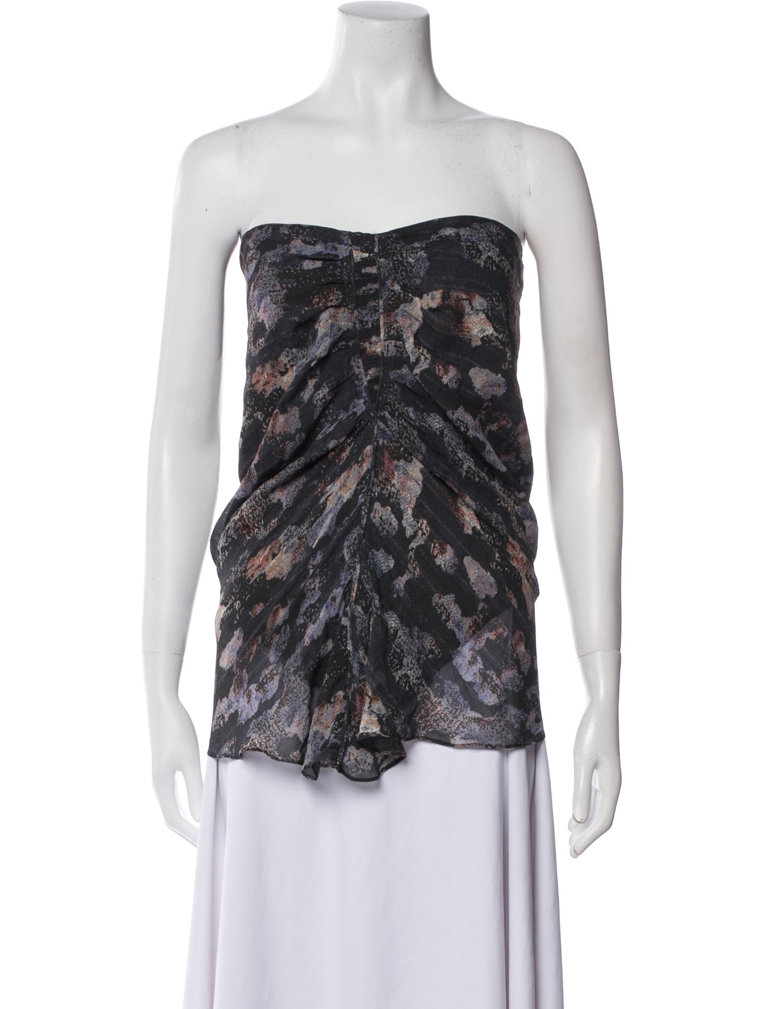 Isabel Marant Silk Printed Top