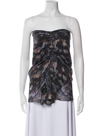 Isabel Marant Silk Printed Top