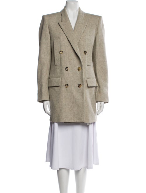 Isabel Marant Wool Fur Coat