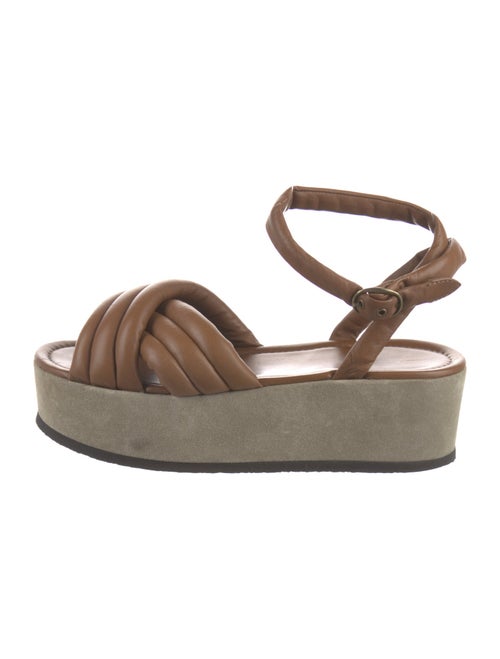 Isabel Marant Leather Espadrilles