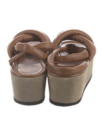 Isabel Marant Leather Espadrilles