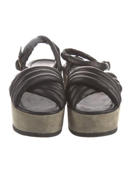 Isabel Marant Leather Espadrilles