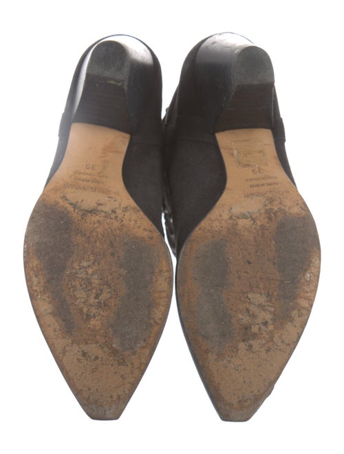 Isabel Marant Suede Crystal Embellishments Western Boots