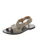 Isabel Marant Suede Studded Accents Slingback Sandals