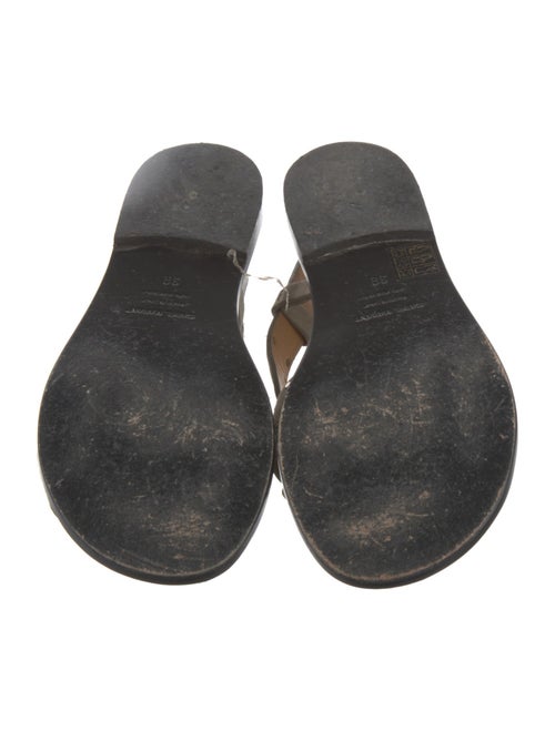 Isabel Marant Suede Studded Accents Slingback Sandals