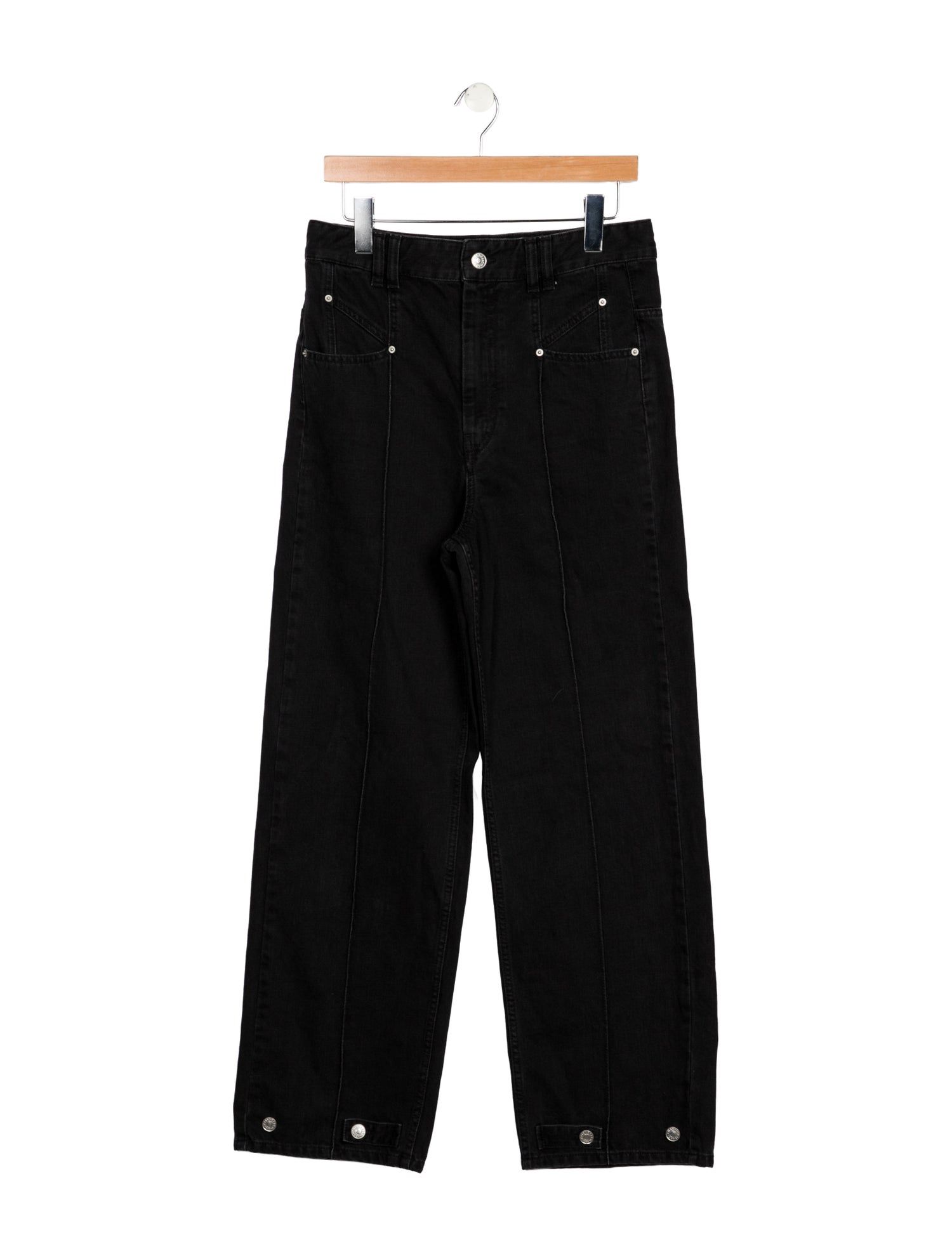 Isabel Marant High-Rise Wide Leg Jeans