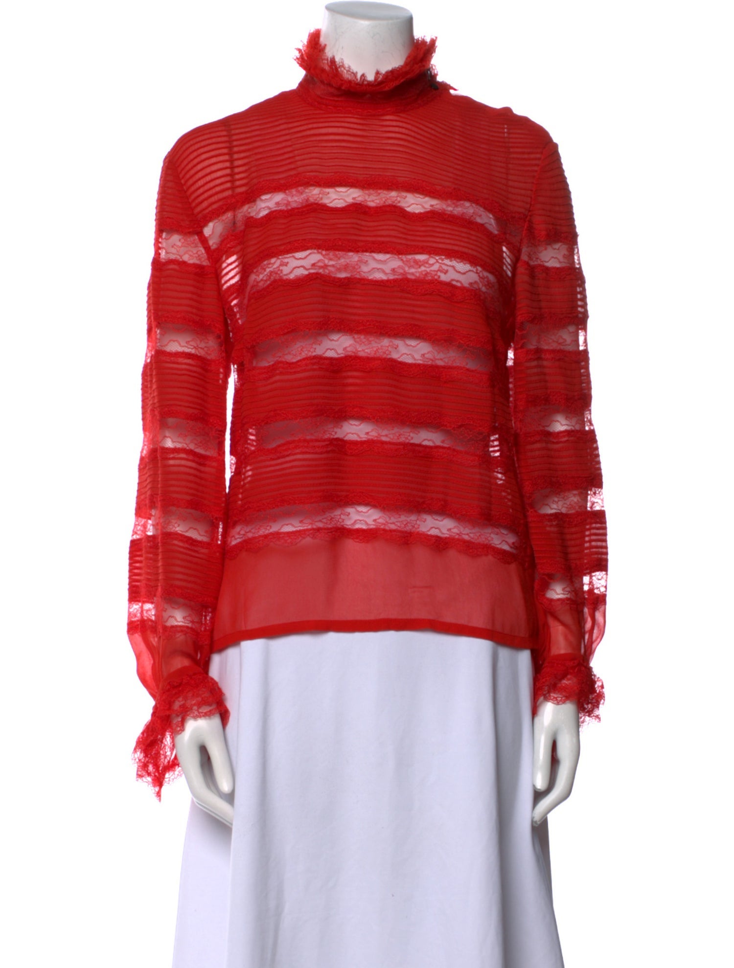 Isabel Marant Striped Turtleneck Sweatshirt