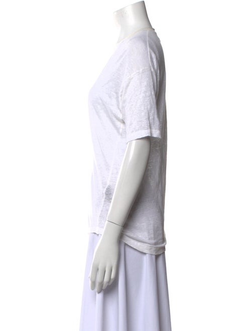 Isabel Marant Linen V-Neck T-Shirt