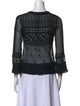 Isabel Marant Silk V-Neck Blouse