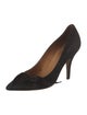 Isabel Marant Suede Bow Accents Pumps