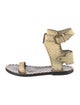 Isabel Marant Snakeskin Printed Gladiator Sandals