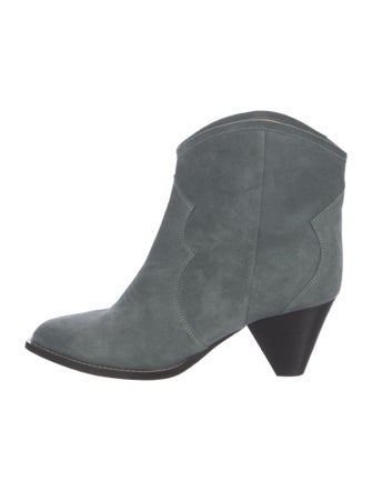 Isabel Marant Suede Western Boots