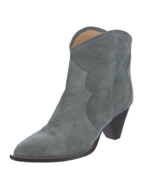 Isabel Marant Suede Western Boots