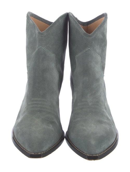 Isabel Marant Suede Western Boots