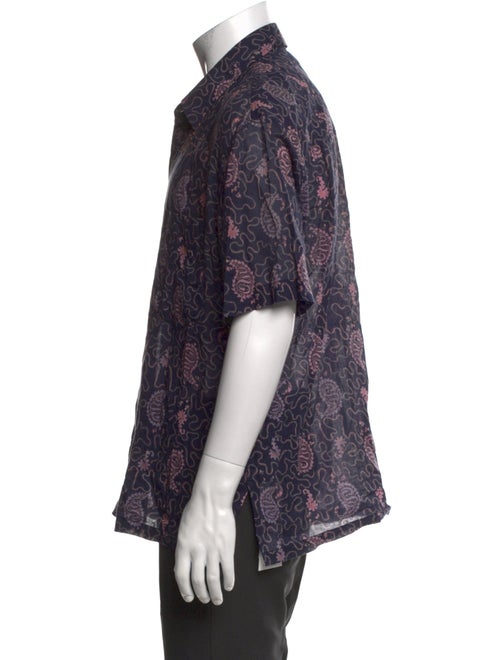 Isabel Marant Paisley Print Short Sleeve Shirt