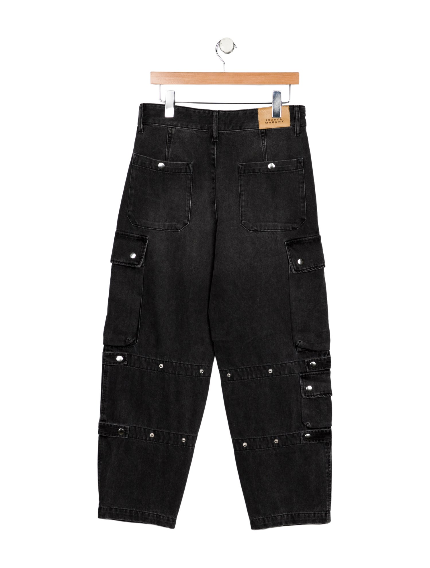 Isabel Marant High-Rise Straight Leg Jeans