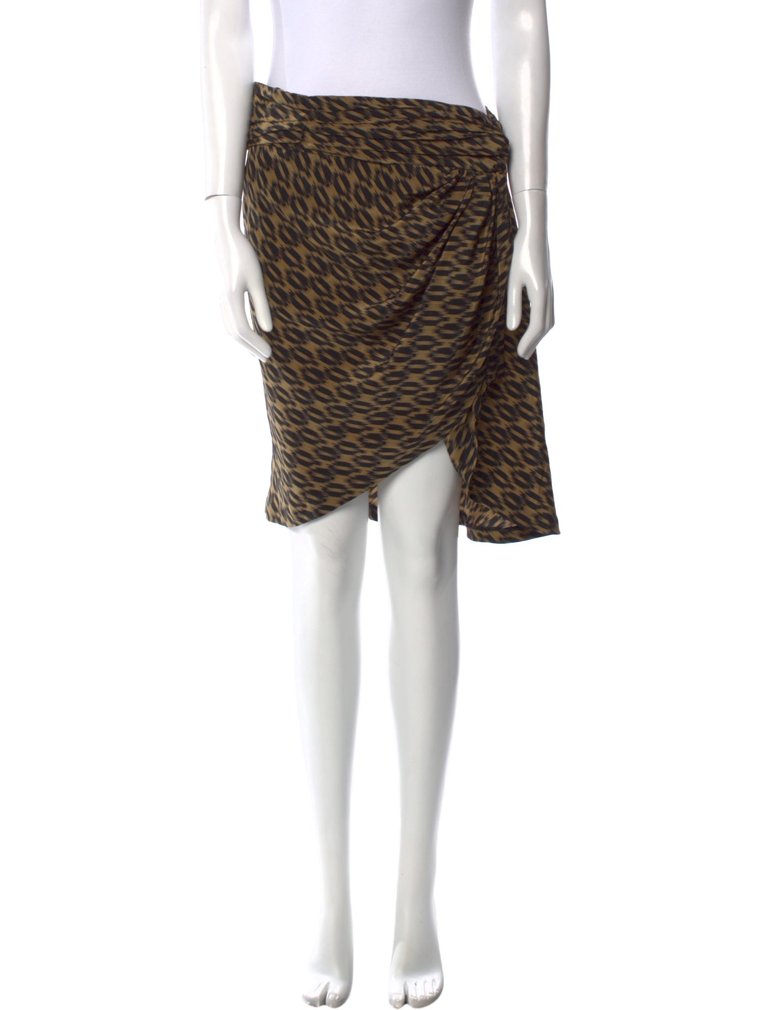 Isabel Marant Silk Knee-Length Skirt